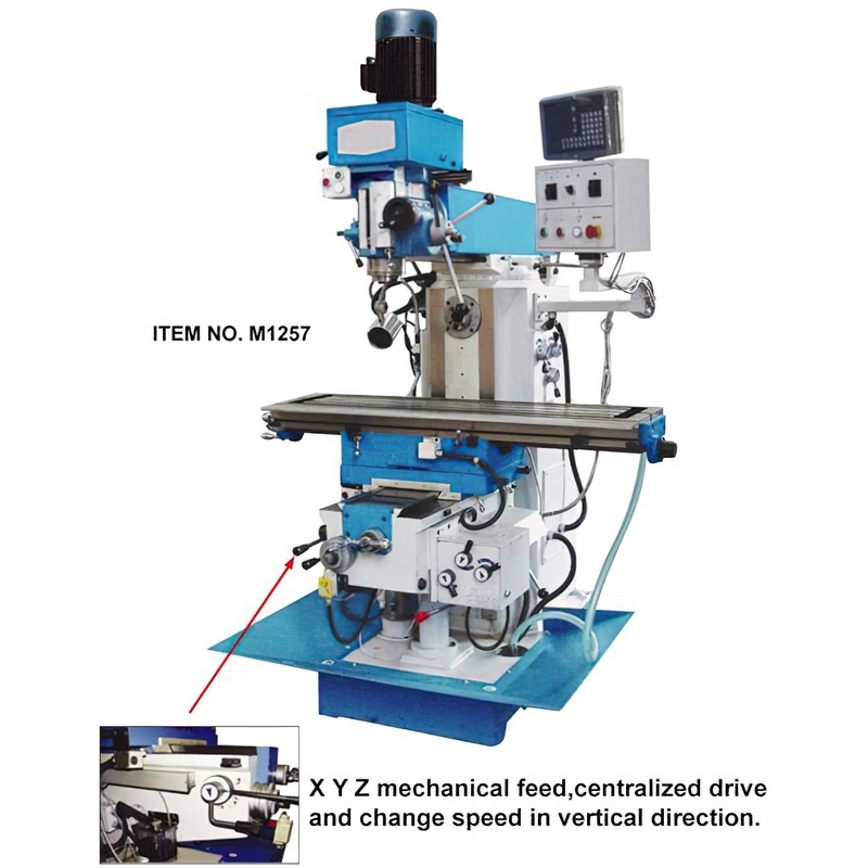 M6350F (X/Y/Z mechancial feed)