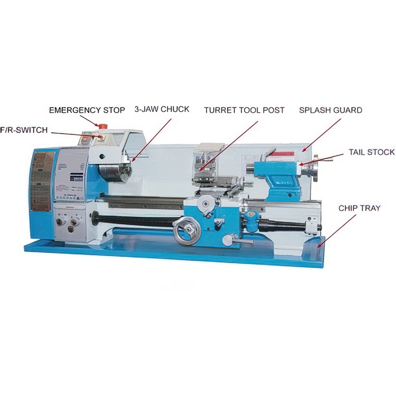 Bench online lathe machine